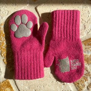 Kattnakken Mittens Wool Blend with Anti-Slip